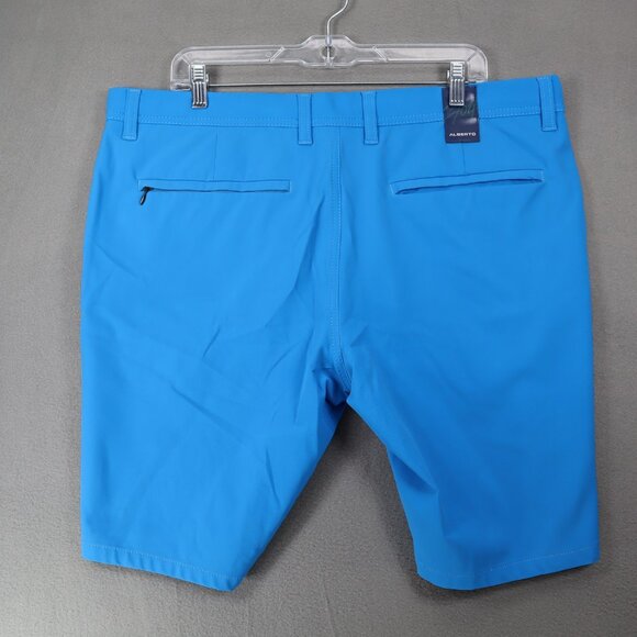 Alberto‎ Golf Shorts Mens Blue Regular Fit Earnie 3XDRY Cooler Size 38 USA - Picture 2 of 6